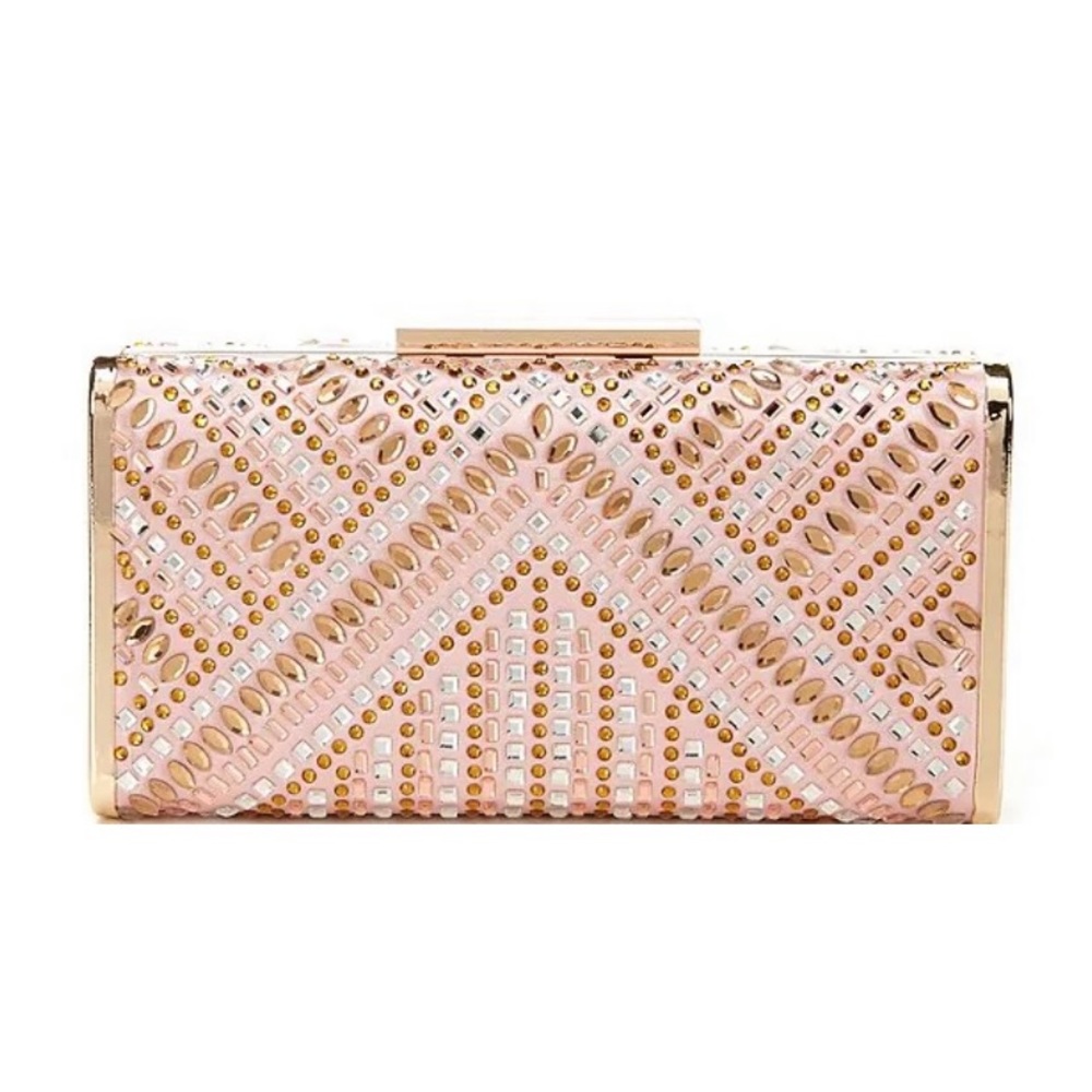 Antonio Melani Heatset Rhinestone Clutch